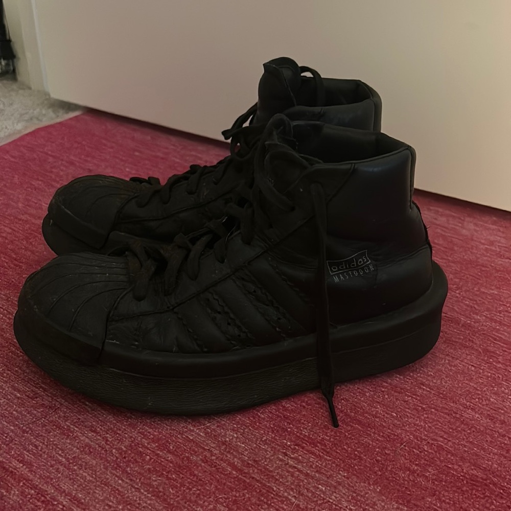Rick Owens X Adidas - BLACK - Mastodon - Size 6M